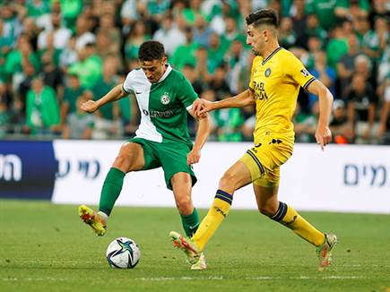 אל המחצית השנייה עלתה חיפה בחמת זעם (צילום: אלן שיבר)