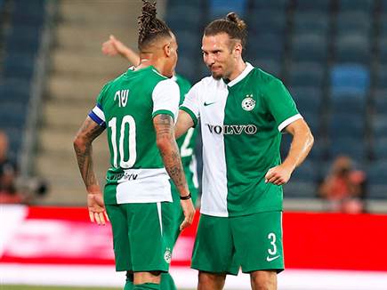 וקיבל שוויון משרי, שלרגע, הכתיר את חיפה לאלופה (צילום: אלן שיבר)