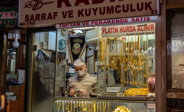 חנות תכשיטים באיסטנבול (צילום: John Wreford, shutterstock)