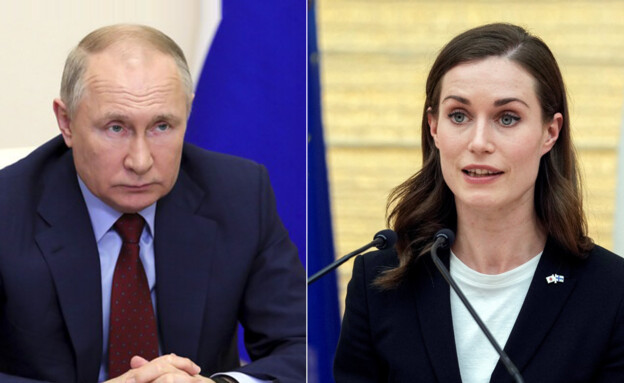 ראש ממשלת פינלנד ונשיא רוסיה (עיבוד: AP, רויטרס)