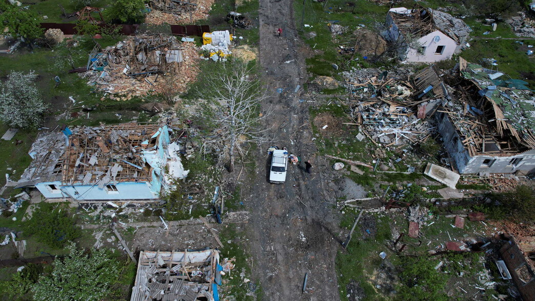 הריסות בחרקוב אוקראינה