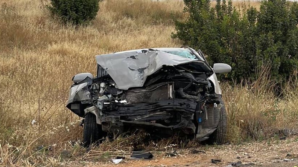 תאונת דרכים סמוך למחלף קרית גת