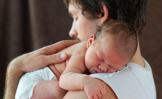 אבא ותינוק (צילום: Thinkstock, getty images)