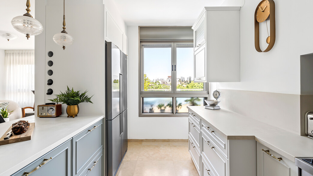 מטבח צר, עיצוב ענבל לוי חורב - 3 מטבח צר, עיצוב ענבל לוי חורב - 3