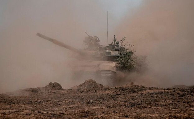 הטנק (צילום: DIMITAR DILKOFF/AFP/GettyImages)