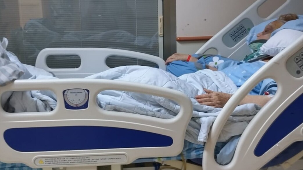 עדנה כהן שנפצה כאשר רצה לממ"ד בזמן תרגול אזעקה בשר