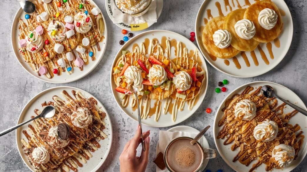 פנקייקים בקפה גרג פנקייקים בקפה גרג