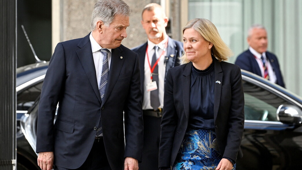 מגדלנה אנדרסון קיבלה את סאולי נייניסטו בשטוקהולם