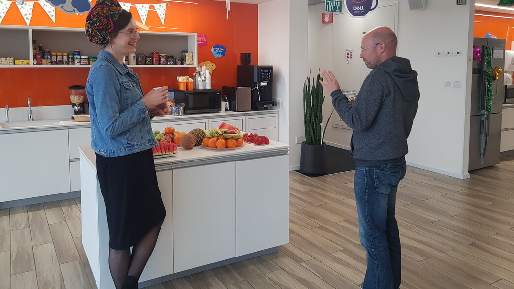 צוות Dell Technologies במשרד חיפה