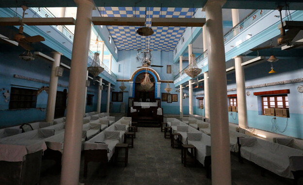 בית הכנסת מאיר טוויג בבגדאד עיראק (צילום: SABAH ARAR, getty images)