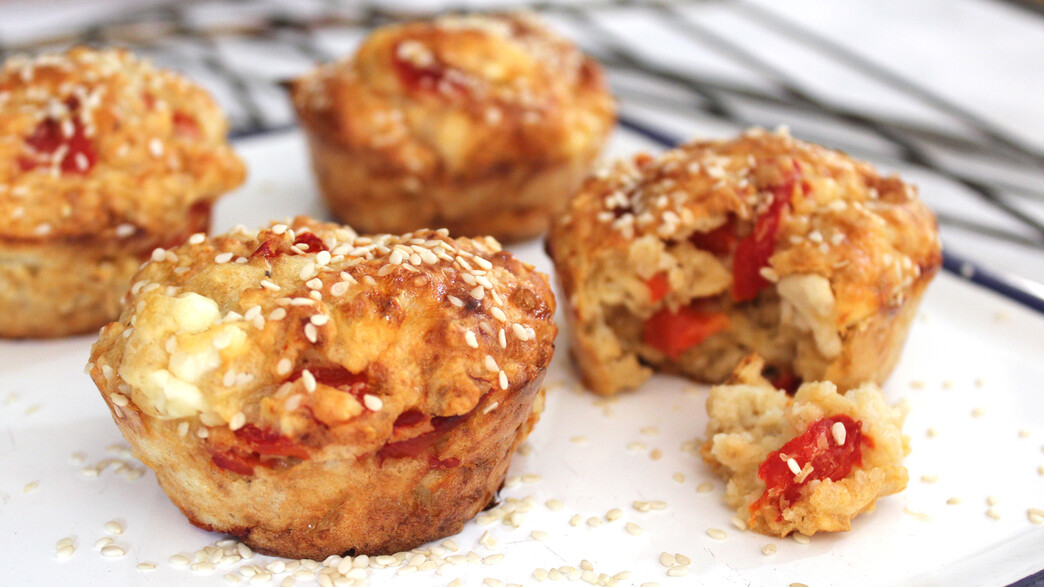 מאפינס פלפלים קלויים