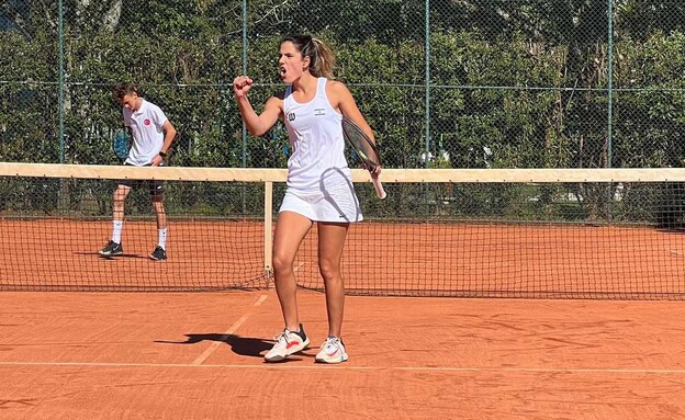 רותם אשכנזי שחקנית טניס חירשת (צילום: פרטי)