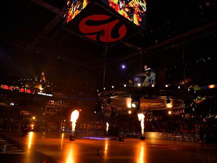 אווירה אדירה בבלגרד לפני המשחק (GETTY)