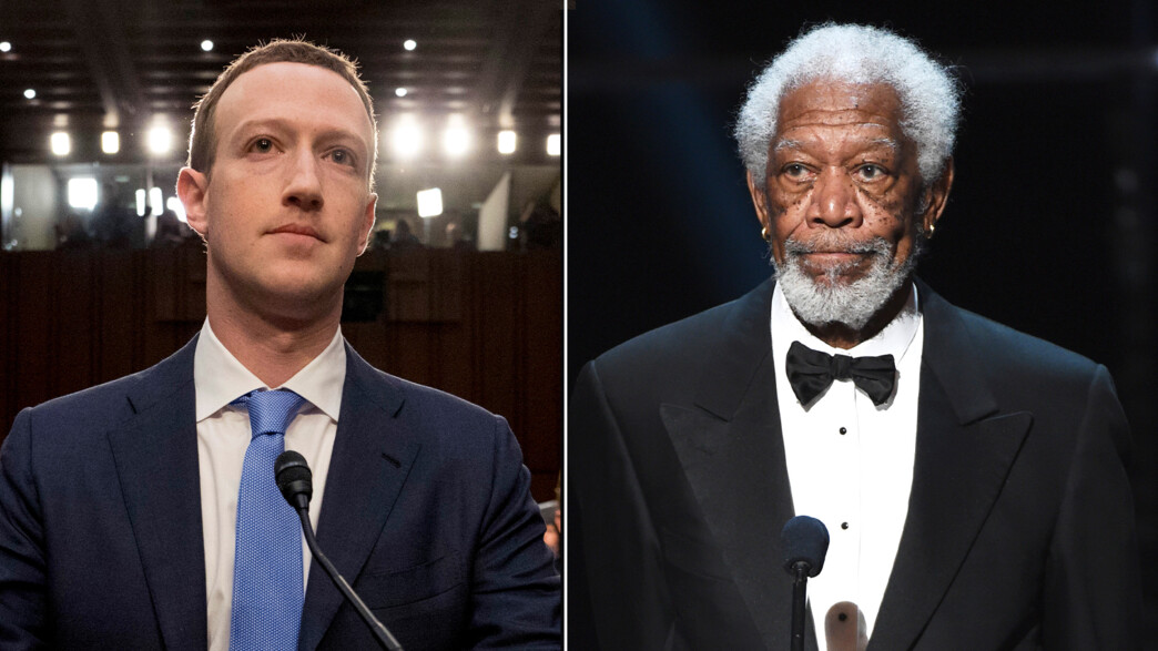 מורגן פרימן, מארק צוקרברג