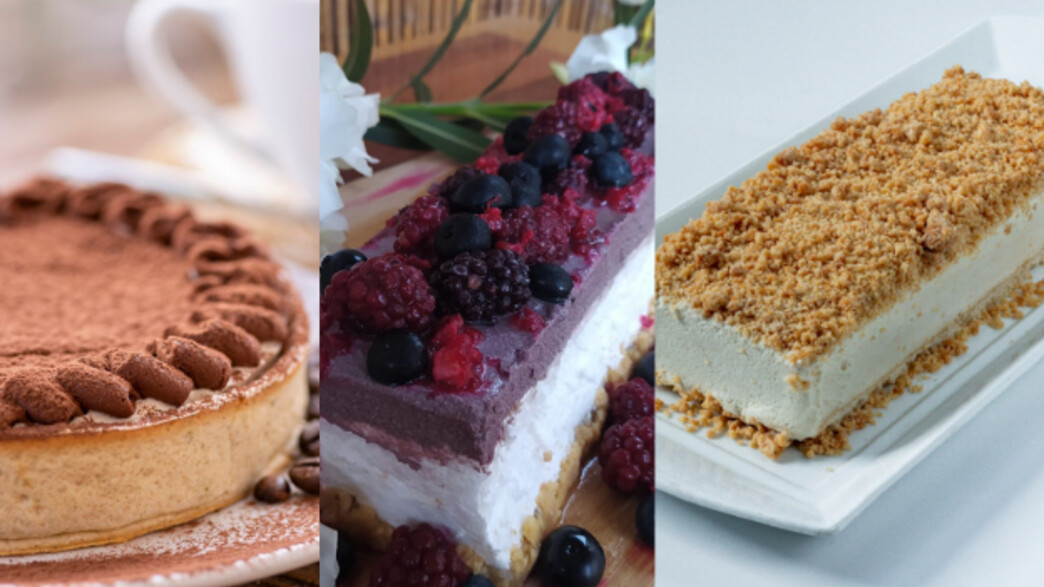 עוגות גבינה טבעוניות