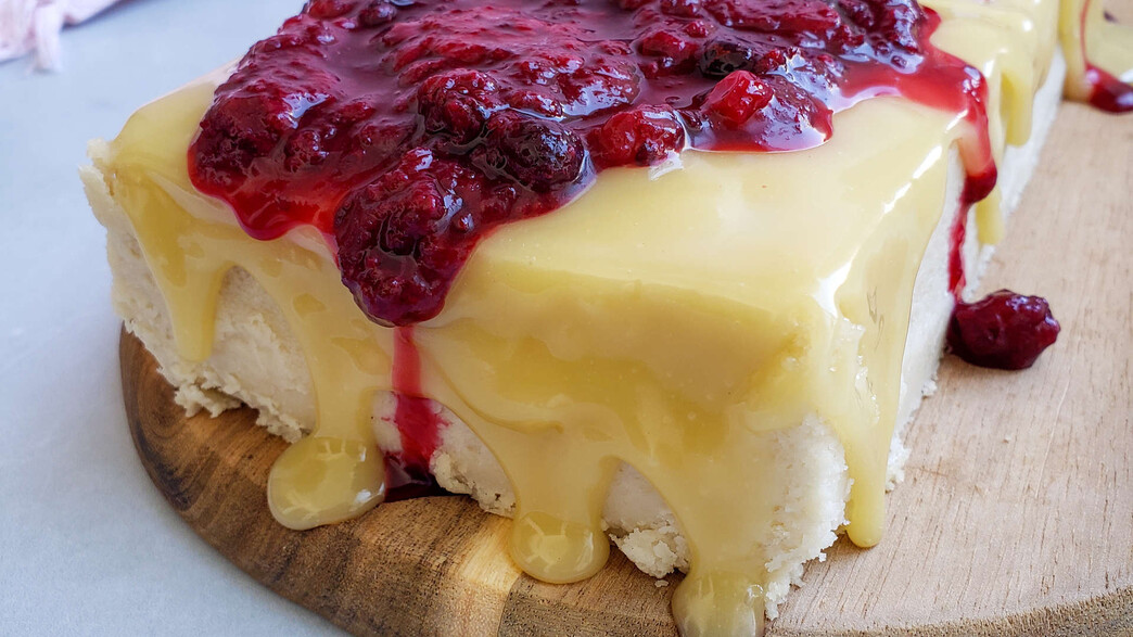 עוגת גבינה טבעונית ללא גלוטן (צילום: סיון טרם- קוקי כיף)