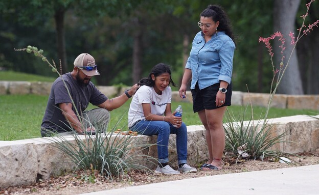 ירי בבית ספר בטקסס (צילום: ALLISON DINNER / Contributor)