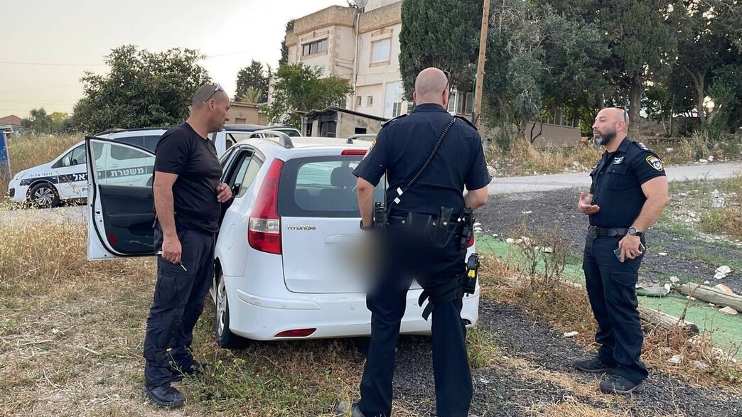 המקום שבו אותר הפעוט נעול ברכב