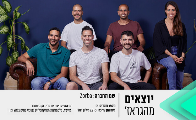 תמונת גראז' מייסדי זורבה  (צילום: zobra )