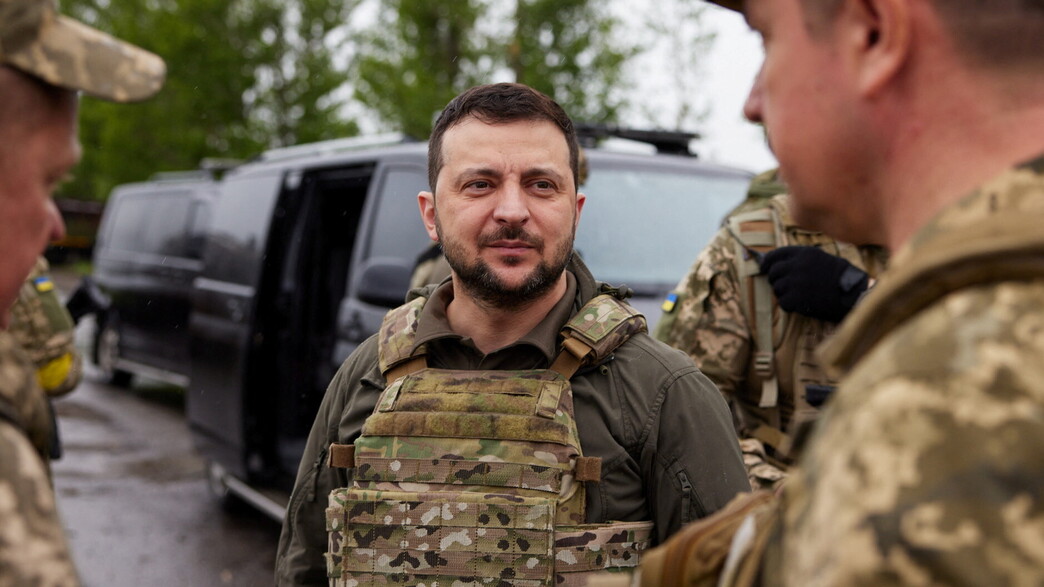 זלנסקי ביקר בעיר חארקוב לראשונה מאז פרוץ המלחמה