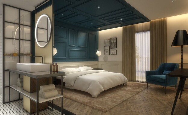 מלון בוטניקה (הדמיה: באדיבות אדריכל נסטור סנדבנק וסטודיו I LOVE 3D)