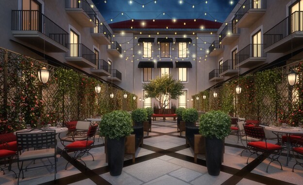 מלון בוטניקה (הדמיה: באדיבות אדריכל נסטור סנדבנק וסטודיו I LOVE 3D)