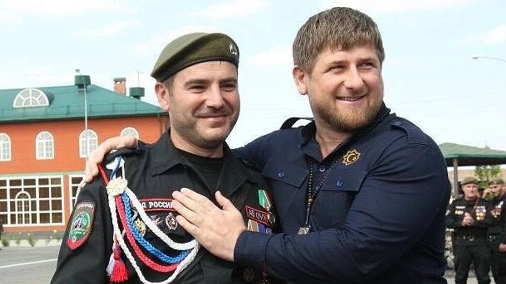 קדירוב והקצין (צילום: מתוך תיעוד שעלה ברשתות החברתיות, שימוש לפי סעיף 27א' לחוק זכויות יוצרים)
