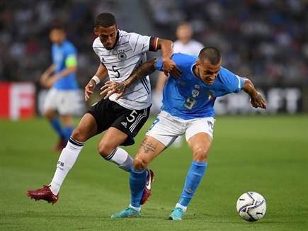 לחץ של הגרמנים בפתיחה (GETTY)