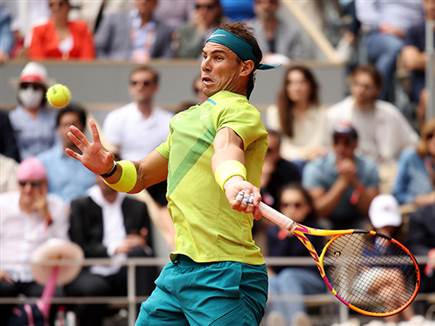 אי אפשר לעצור את רפאל נדאל (GETTY)