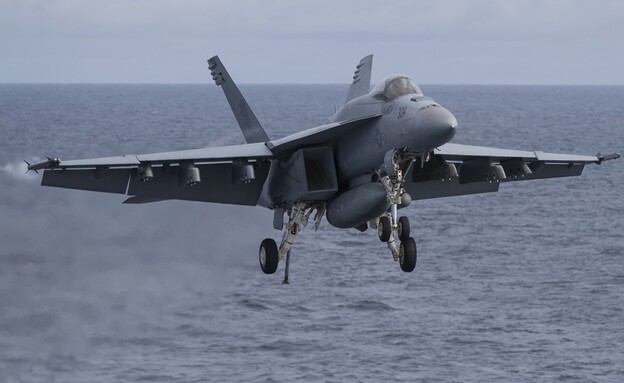 אייקוני. מטוס הקרב בפעולה (צילום: Dan Kitwood/Getty Images)