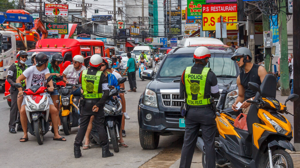 תאילנד משטרה  (צילום: Kevin Hellon, shutterstock)
