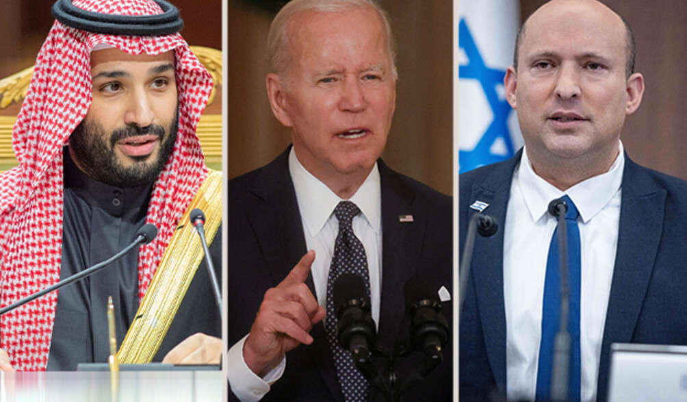 נפתלי בנט, ג'ו ביידן, מוחמד בן סלמאן