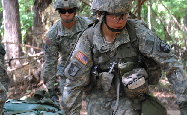 נשים בצבא ארה"ב (צילום: AP)