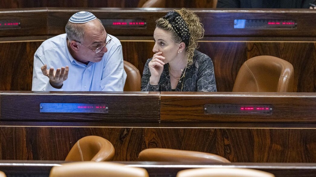 ניר אורבך ועידית סילמן בכנסת