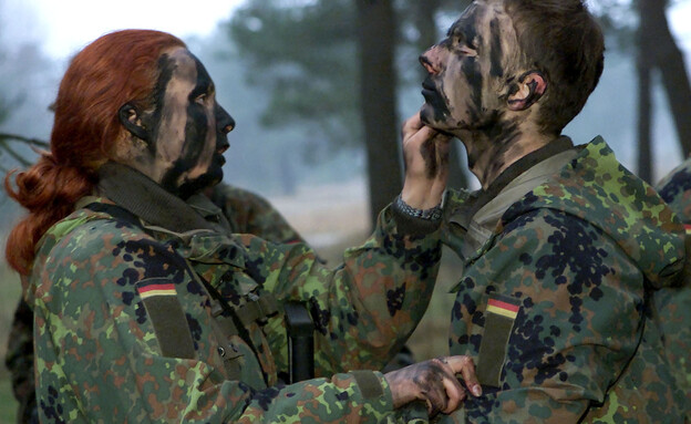 שירות נשים בצבא גרמניה (צילום: רויטרס)