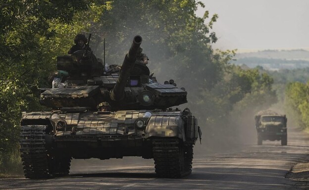 הלחימה במזרח אוקראינה (צילום: AP)