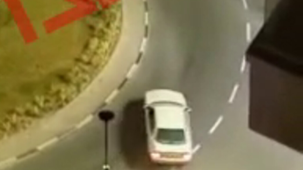 תושב באר שבע השתולל עם רכבו בכיכר (צילום: מתוך הרשתות החברתיות בהתאם לסעיף 27א' בחוק)