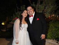 החתונה של אוראל צברי. יוני 2022 (צילום: אור גפן, יחסי ציבור)