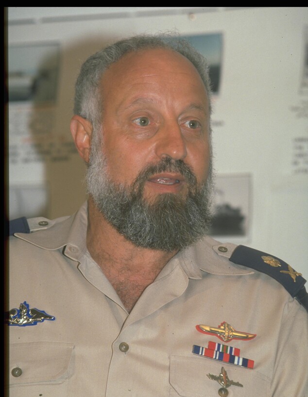 אברהם בן שושן, מפקד חיל הים לשעבר (צילום: לע"מ)