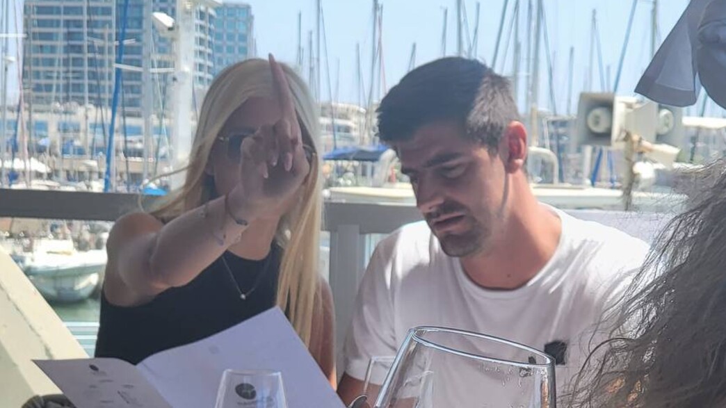 טיבו קורטואה ומישל גרציג בישראל טיבו קורטואה ומישל גרציג בישראל