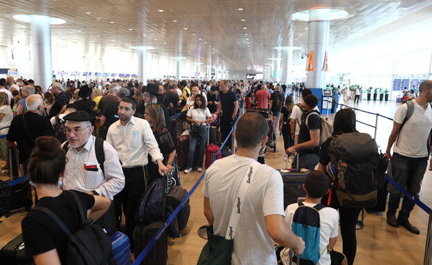 The chaos at Ben Gurion Airport: “Four hours in line? Urban Legend “