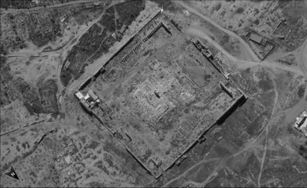 אתרים בסוריה, צילומי לווין אופק 5 (צילום: משרד הביטחון)