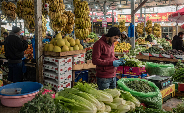 שוק הפירות והירקות של רמאללה (צילום: Karsten Jung, shutterstock)