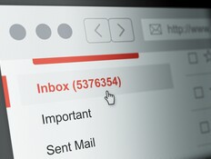 אימייל מייל ספאם (צילום: סאלי פאראג, shutterstock)