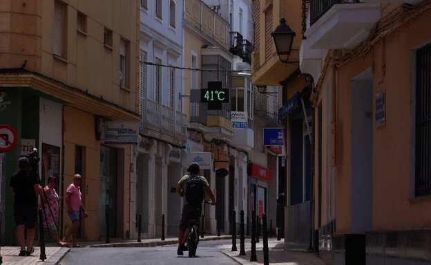גל חום בספרד באמצע חודש יוני (צילום: רויטרס)