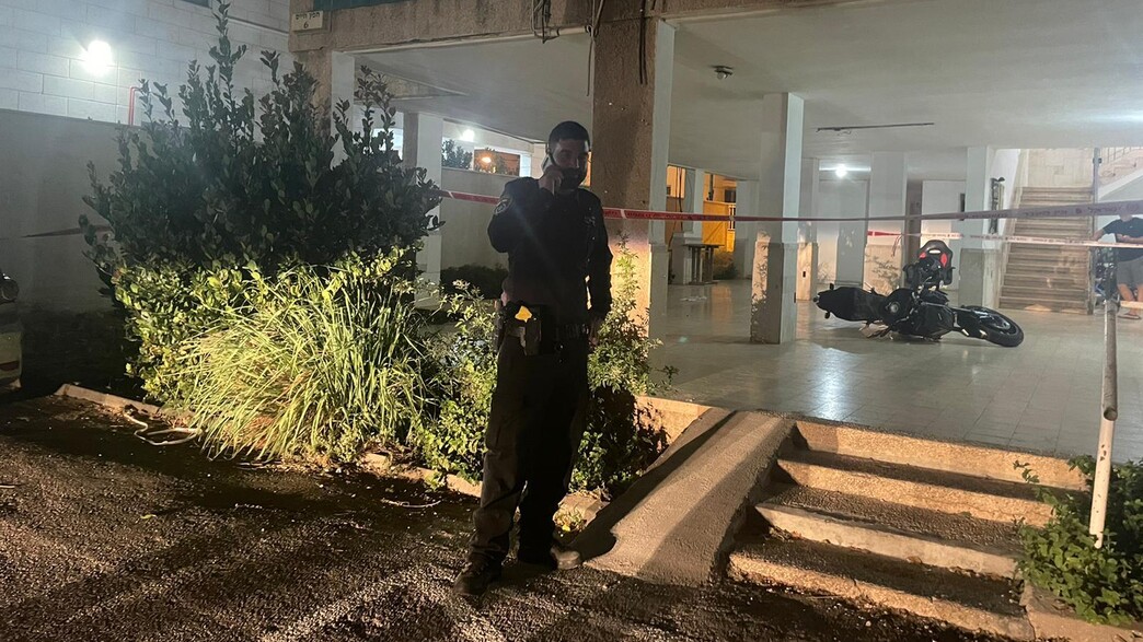 זירת הרצח בקריית אתא