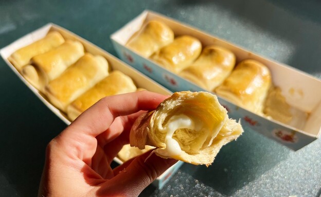 לחמניות יפניות ממולאות בגבינה