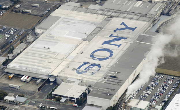 מפעל חברת סוני ביפן (צילום: רויטרס)