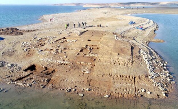עיר ארכיאולוגית בת 3,400 שנה (צילום:  UNIVERSITIES OF FREIBURG AND TUBINGEN: KAO, CNN)