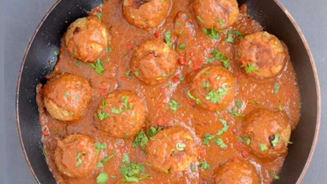 קציצות טבעוניות ברוטב קארי מסאלה